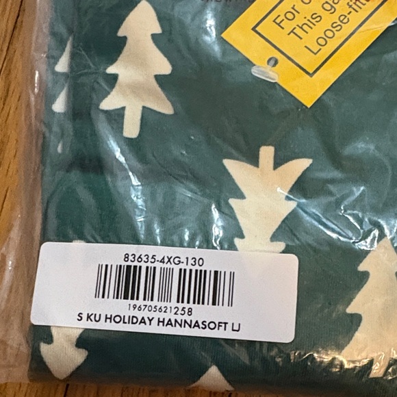 Green Tree Print Kids Pajamas Unisex - Picture 3 of 6